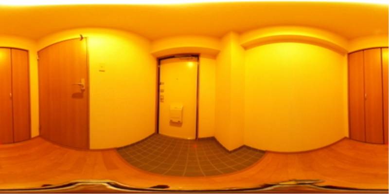 パノラマ画像玄関