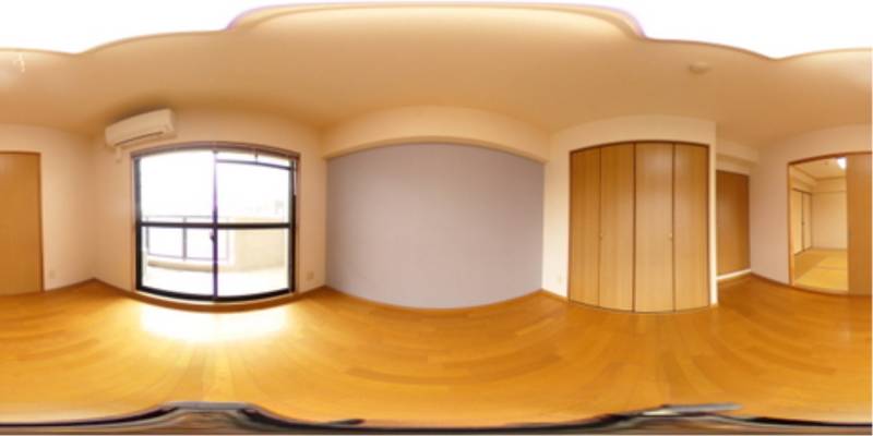 パノラマ画像洋室