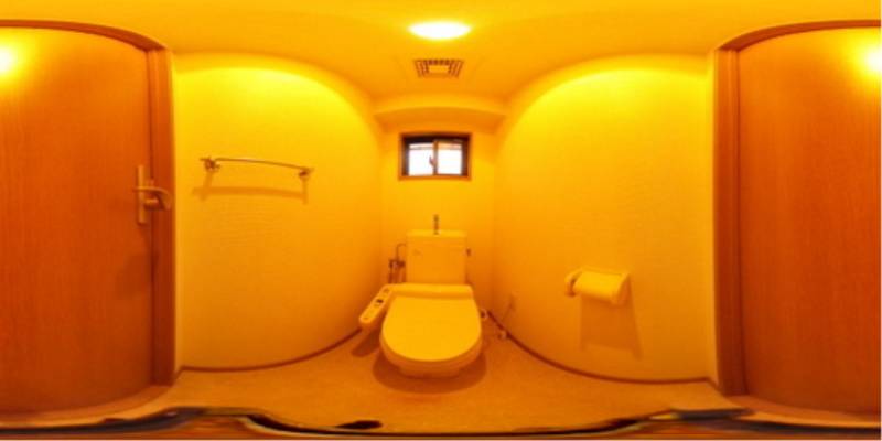 パノラマ画像トイレ