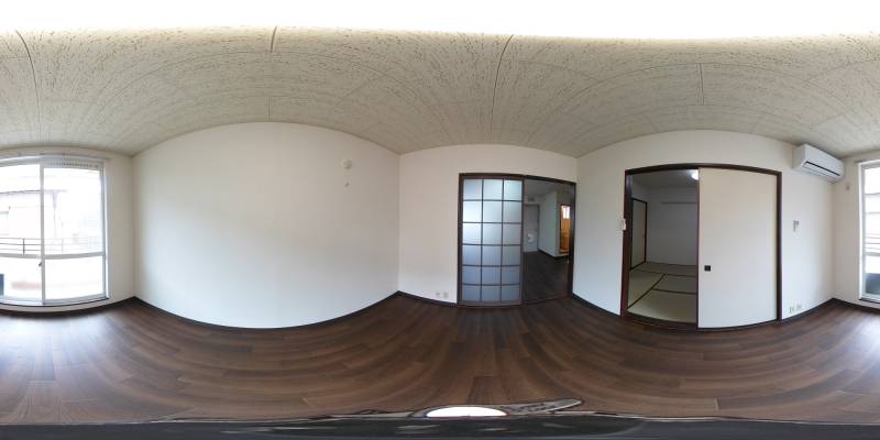 パノラマ画像洋室