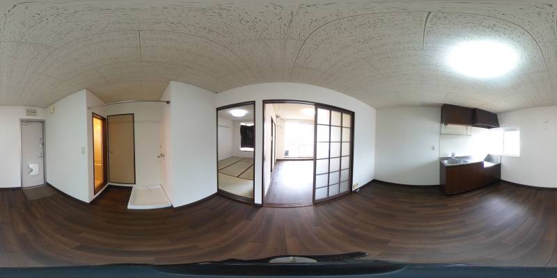 パノラマ画像キッチン