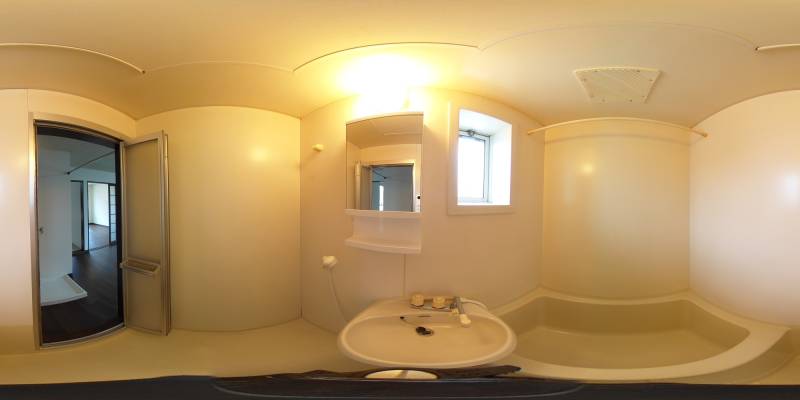 パノラマ画像洗面所