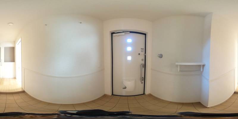 パノラマ画像玄関