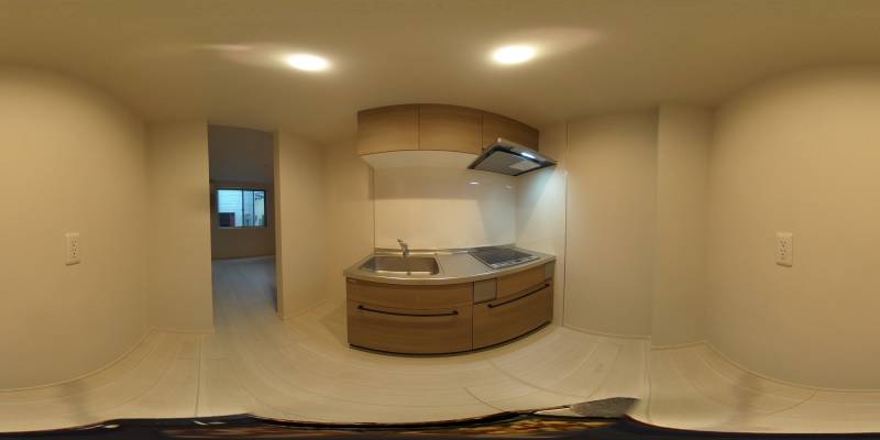 パノラマ画像キッチン