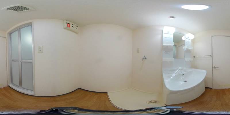 パノラマ画像洗面所