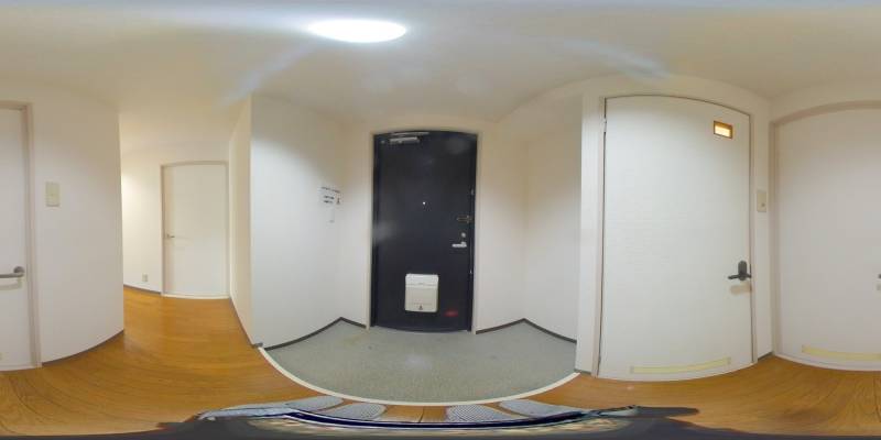 パノラマ画像玄関