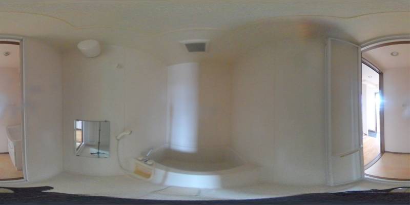 パノラマ画像バスルーム