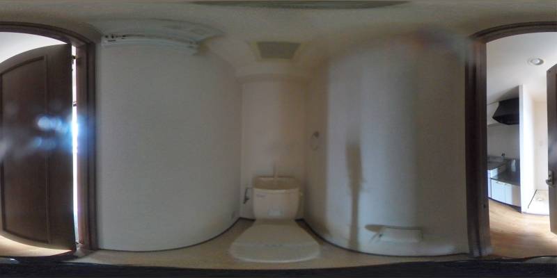 パノラマ画像トイレ