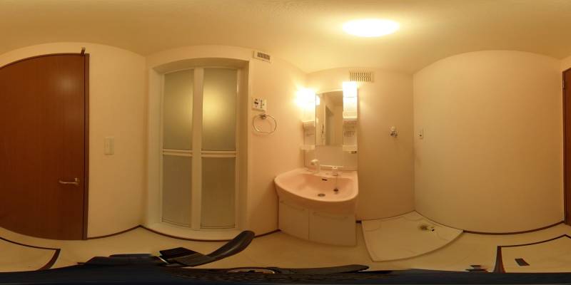 パノラマ画像洗面所