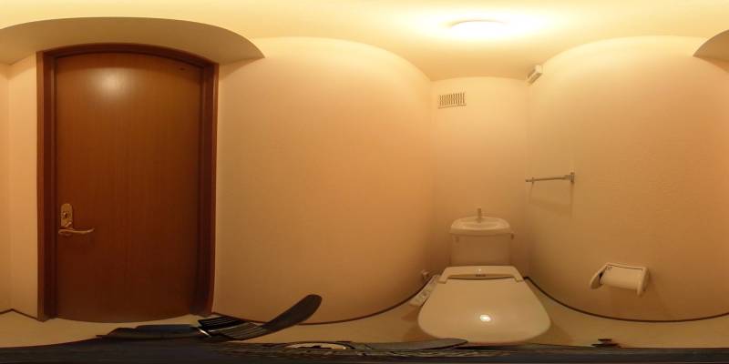 パノラマ画像トイレ