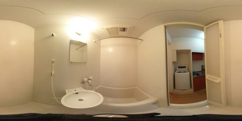 パノラマ画像バスルーム