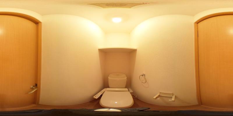 パノラマ画像トイレ