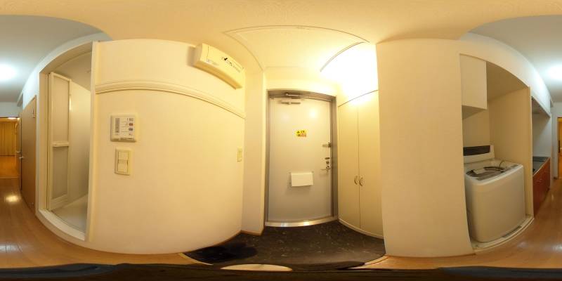 パノラマ画像玄関