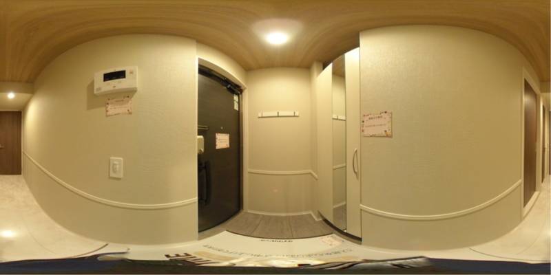 パノラマ画像玄関