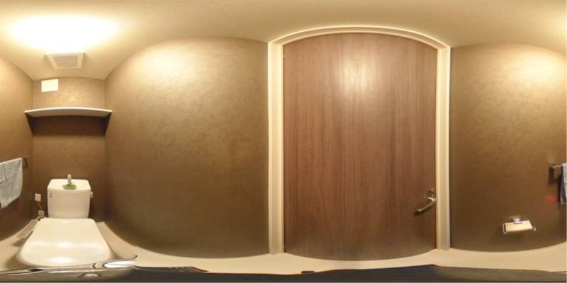 パノラマ画像トイレ