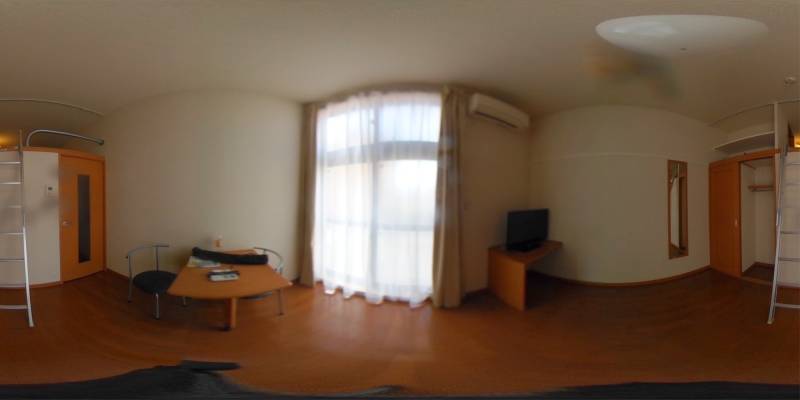 パノラマ画像洋室