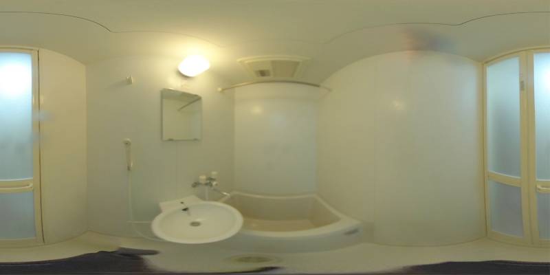 パノラマ画像バスルーム