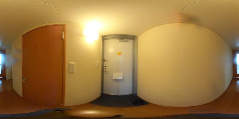 パノラマ画像玄関