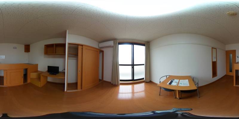 パノラマ画像洋室