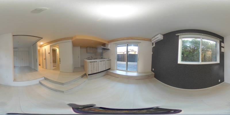 パノラマ画像リビング