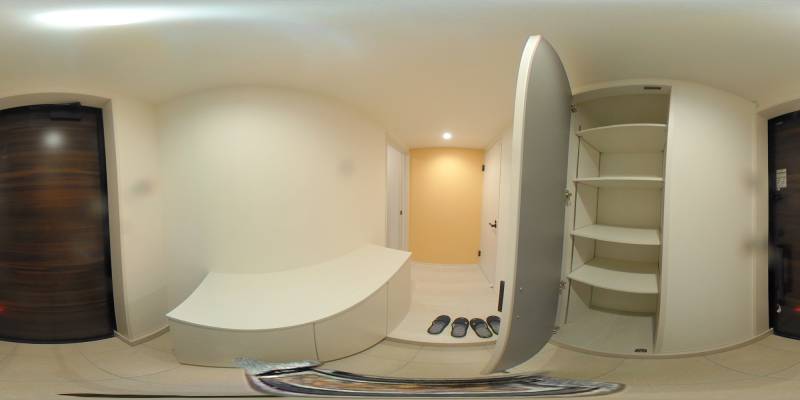 パノラマ画像玄関