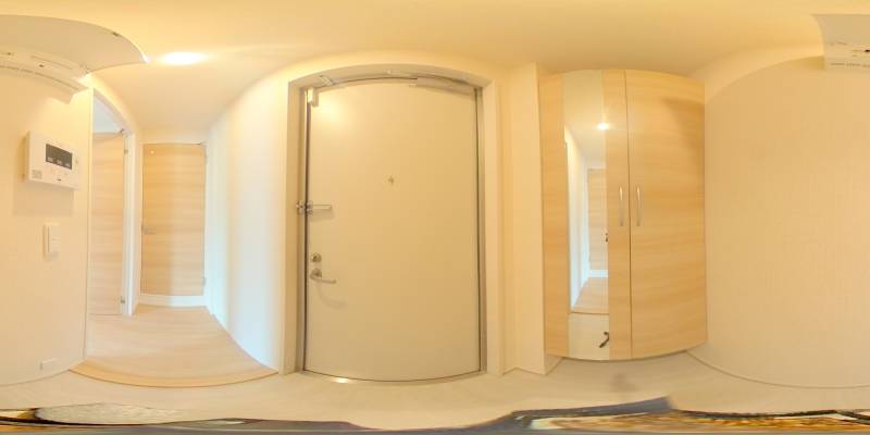 パノラマ画像玄関