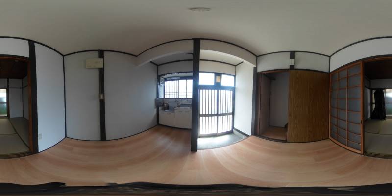 パノラマ画像リビング