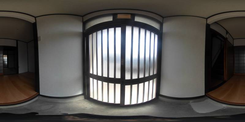 パノラマ画像玄関