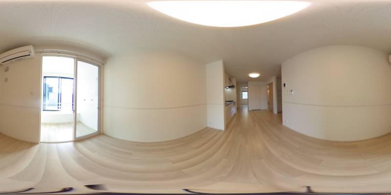 パノラマ画像リビング