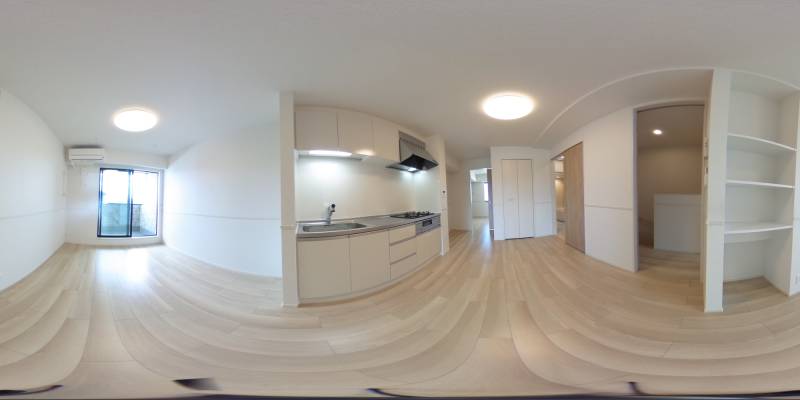 パノラマ画像リビング