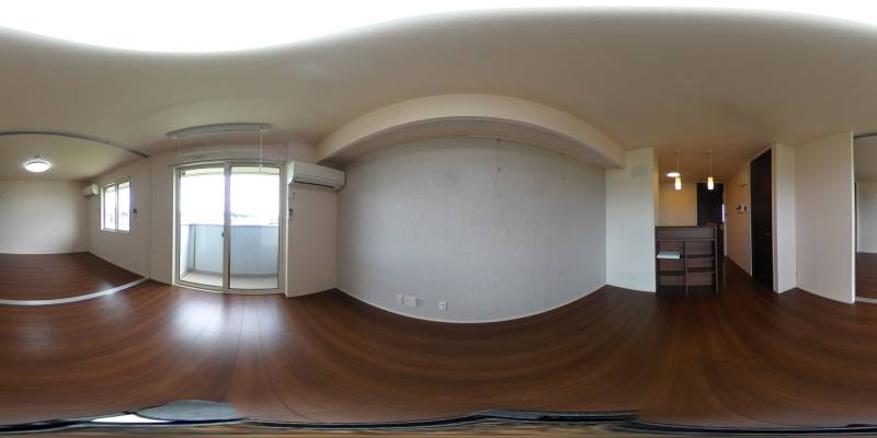 パノラマ画像洋室