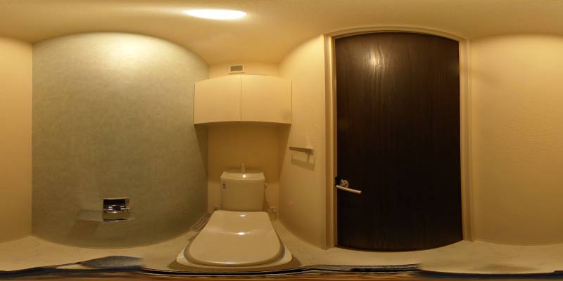 パノラマ画像トイレ