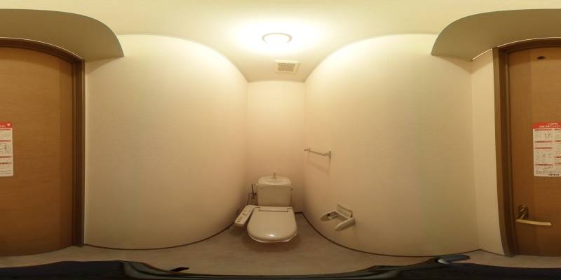 パノラマ画像トイレ