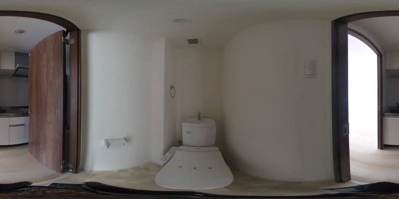 パノラマ画像トイレ