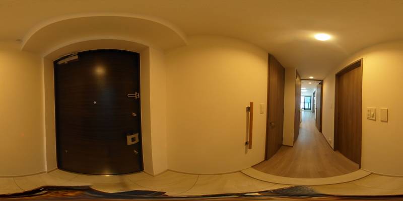 パノラマ画像玄関