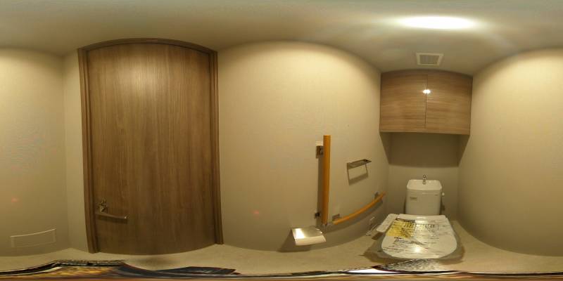 パノラマ画像トイレ