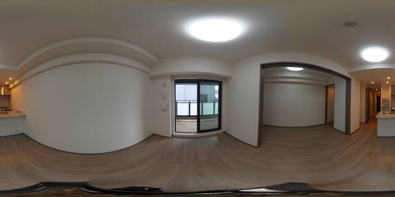 パノラマ画像リビング