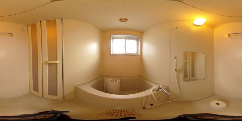 パノラマ画像バスルーム