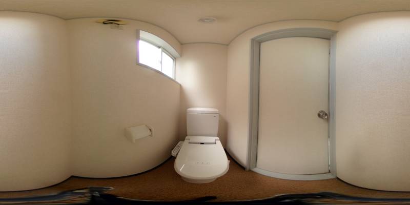 パノラマ画像トイレ