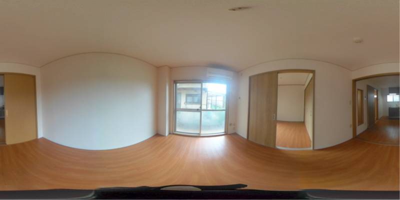 パノラマ画像洋室