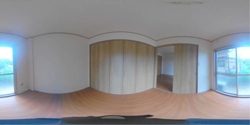 パノラマ画像洋室