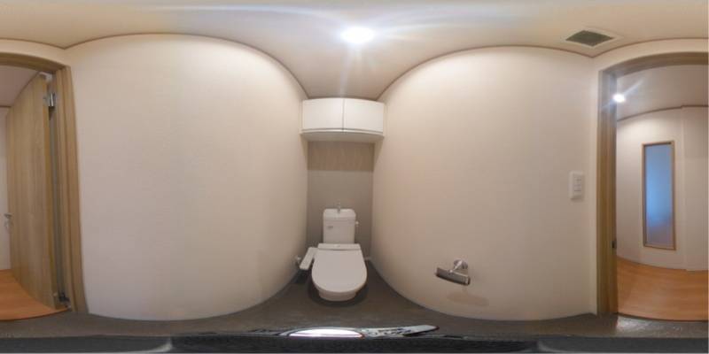 パノラマ画像トイレ