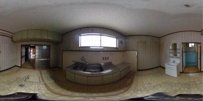 パノラマ画像キッチン