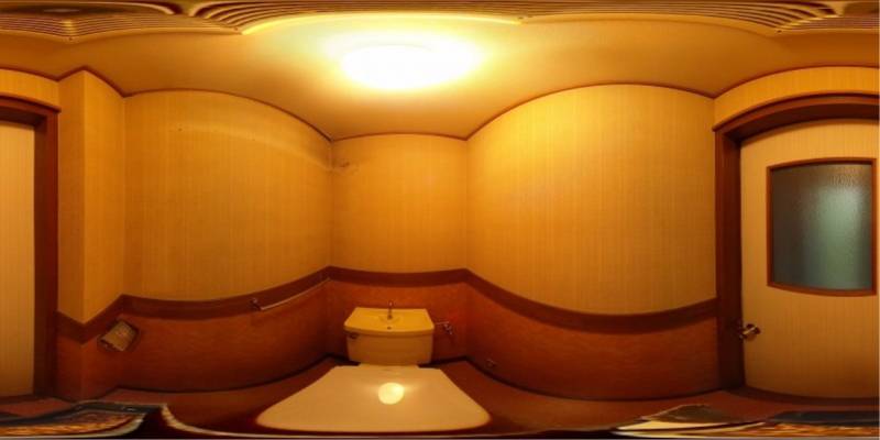 パノラマ画像トイレ