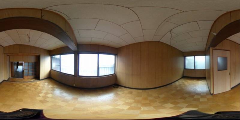 パノラマ画像洋室