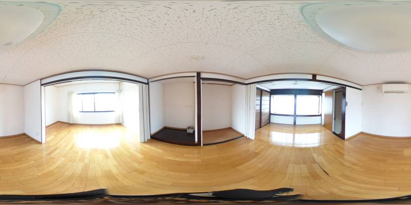 パノラマ画像洋室