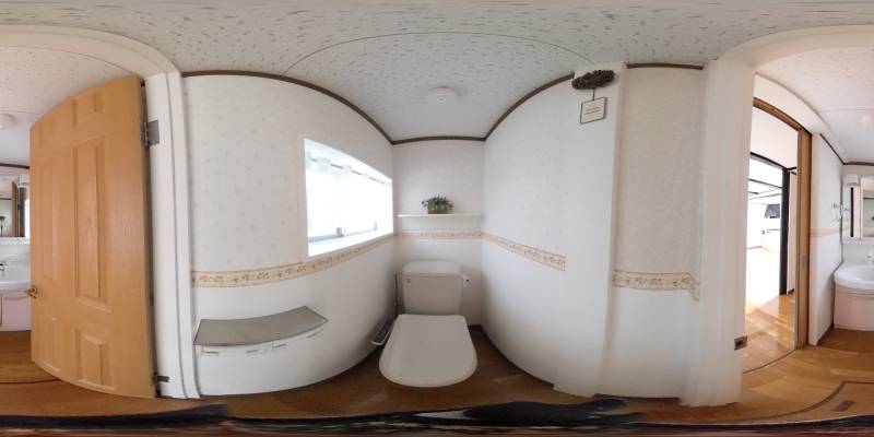 パノラマ画像トイレ