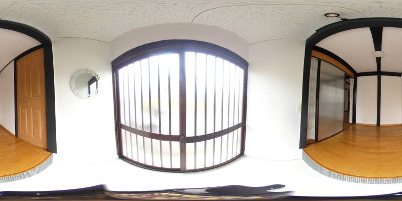 パノラマ画像玄関