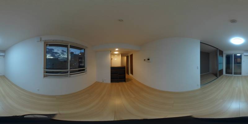 パノラマ画像リビング