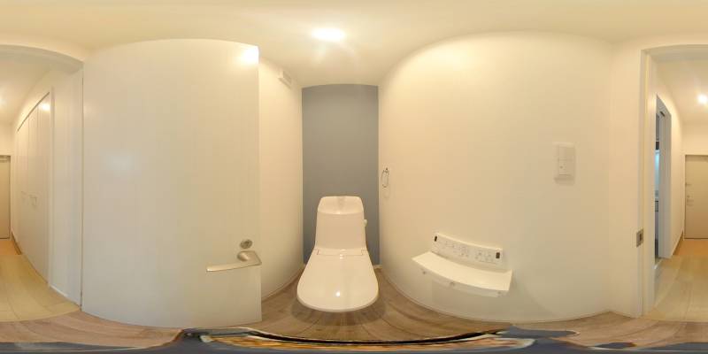 パノラマ画像トイレ